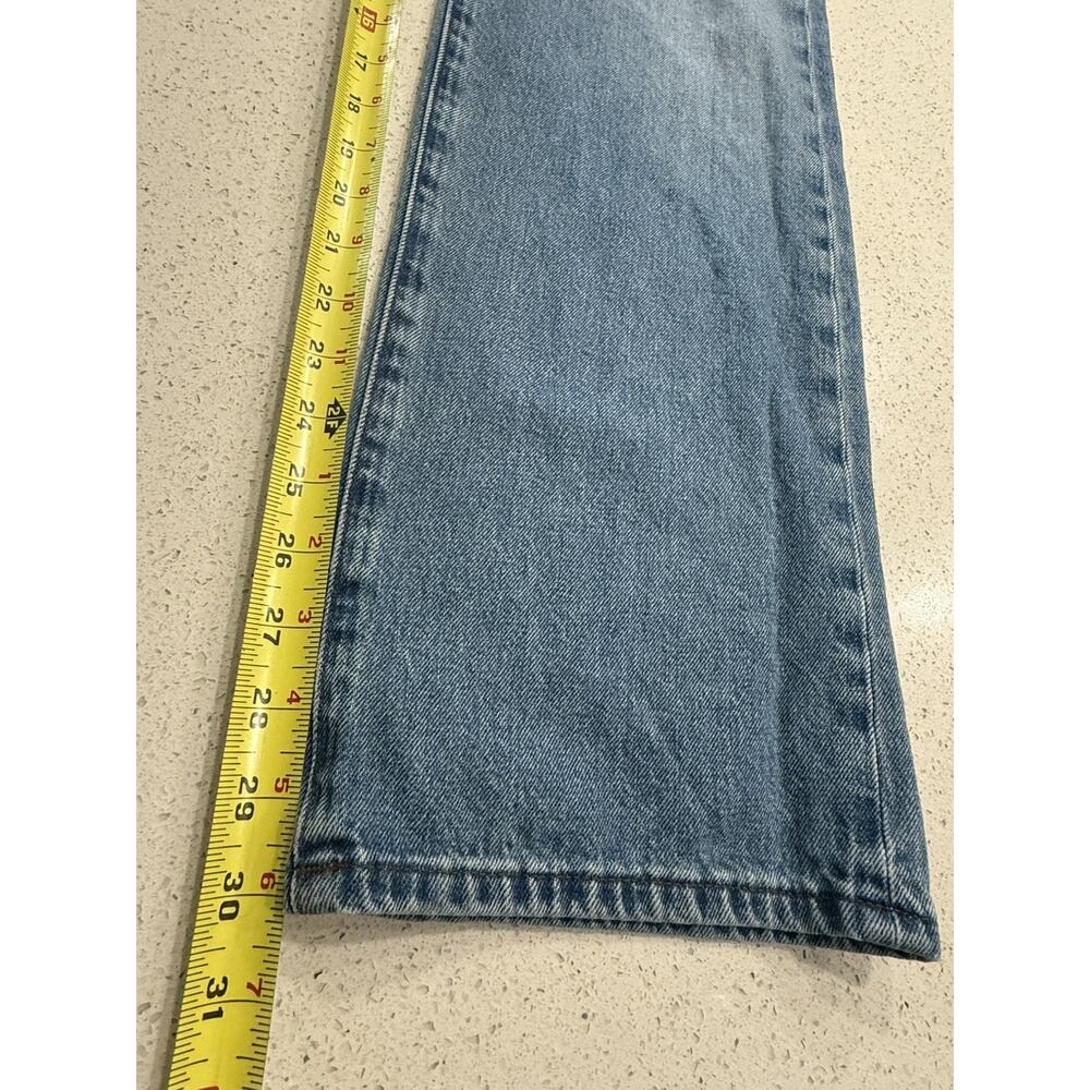 JW Anderson x Uniqlo Straight Jeans High Rise Medium Wash Women’s 32” Waist - Picture 6 of 11